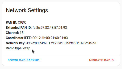 Check the radio type