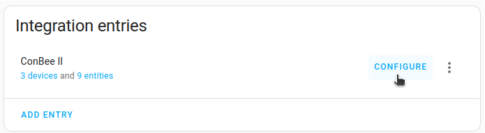 Open the network settings